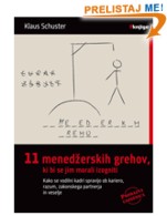 11 mened�erskih grehov, ki bi se jih morali izogniti