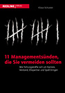 11 Managementsünden, die Sie vermeiden sollten